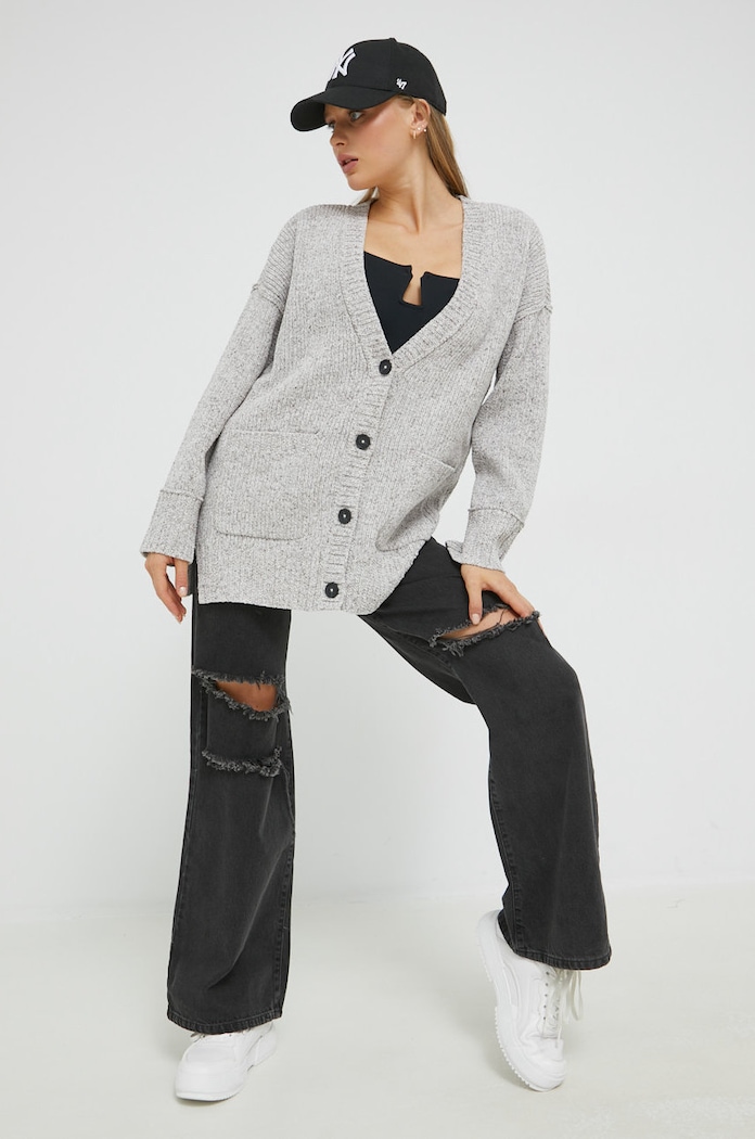 Κορμάκι Abercrombie & Fitch KI139.2567.900 μαύρο AW22