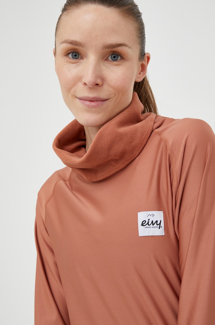 Eivy funkcionális hosszú ujjú ing Icecold barna A00239040