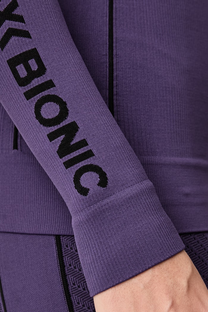 Longsleeve funkcyjny damski ENERGY ACCUMULATOR 4.0 X-bionic EA.WT06W19W fioletowy