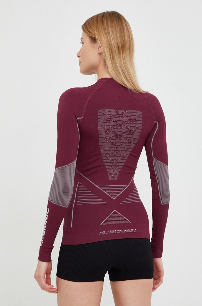 Odzież X-Bionic longsleeve funkcyjny Energy Accumulator 4.0 EA.WT06W19W fioletowy