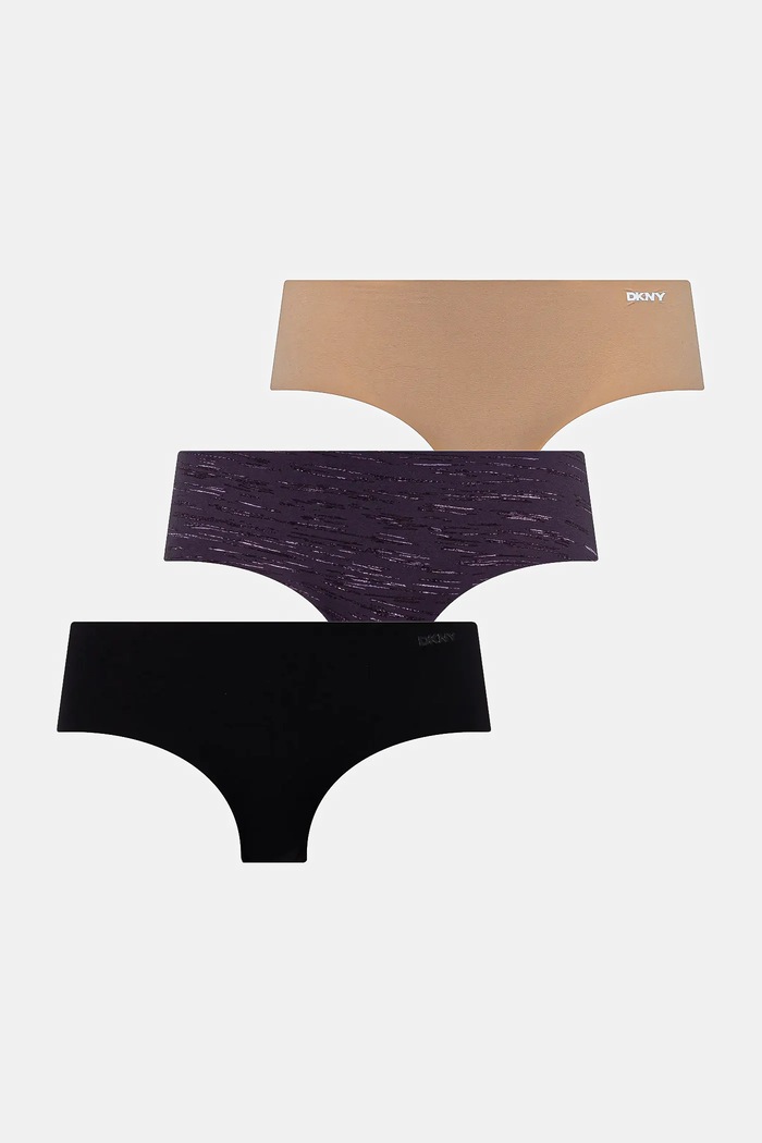 Dkny chiloți 3-pack figi negru DK5028BP3