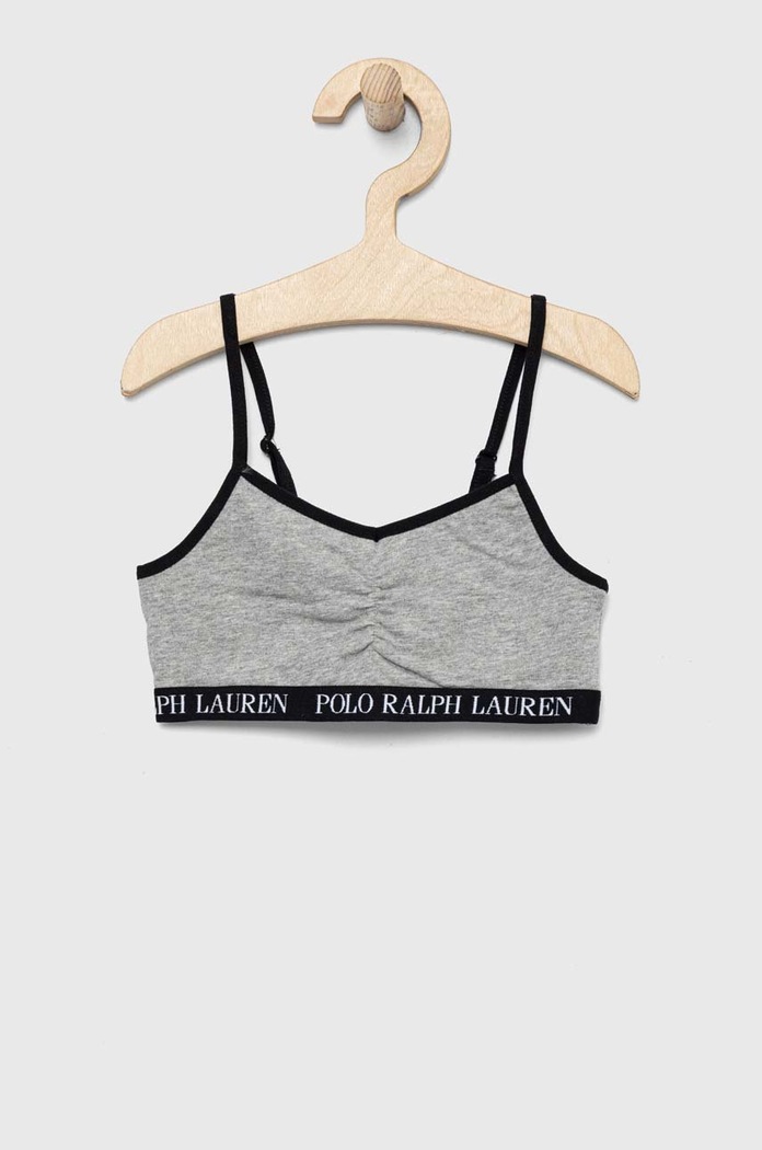 Detská podprsenka Polo Ralph Lauren 2-pak 4P5017 čierna