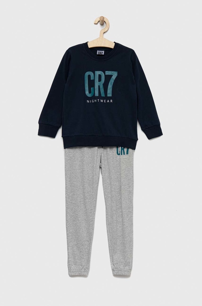 Detské bavlnené pyžamo CR7 Cristiano Ronaldo sada tmavomodrá 8770.42.4911
