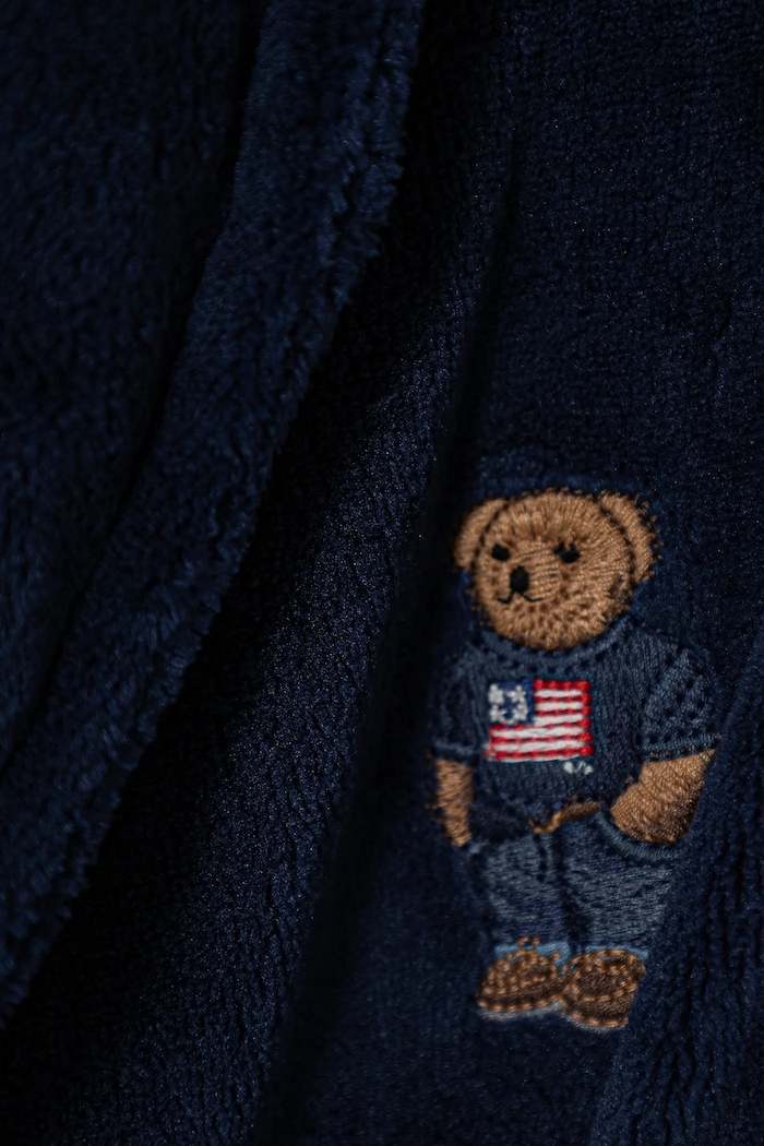 Dječaci Dječji kućni ogrtač Polo Ralph Lauren 9P0042 mornarsko plava