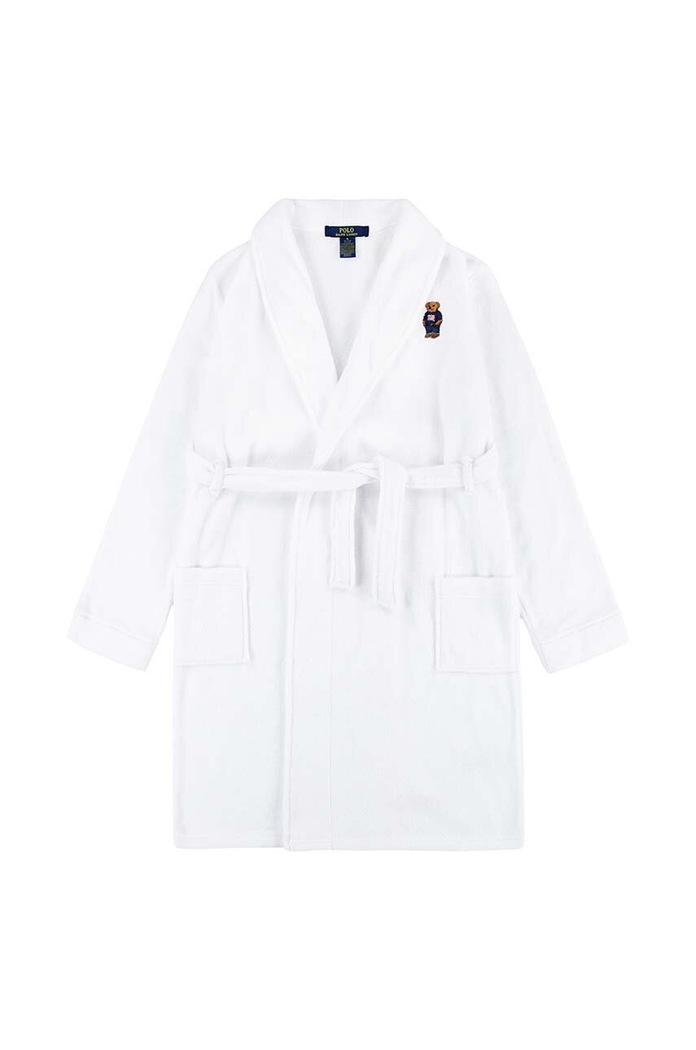 Polo Ralph Lauren gyerek fürdőköpeny fehér 8P0042
