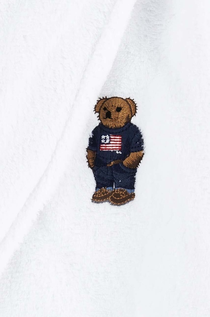 Fiú Polo Ralph Lauren gyerek fürdőköpeny 8P0042 fehér