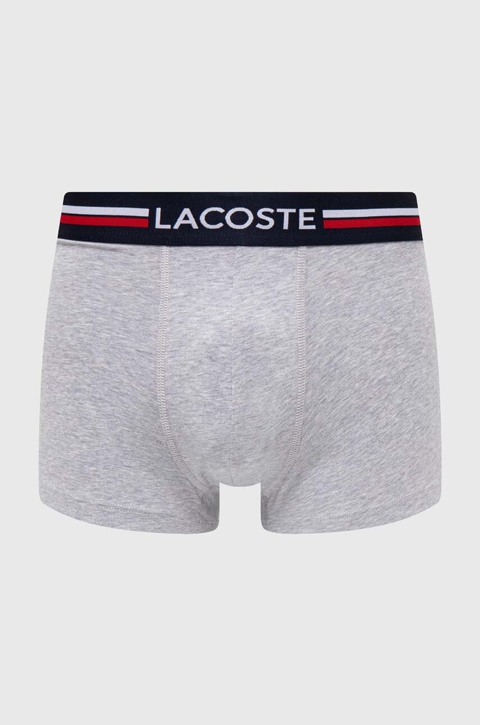 Odzież Lacoste bokserki 3-pack 5H3386 czarny
