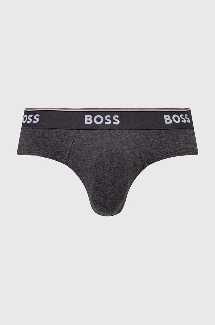 BOSS slip 3-pack gri 50475273