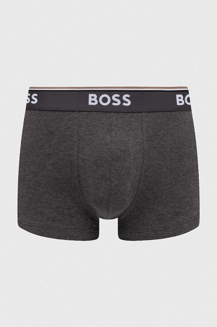 Одежда Боксеры BOSS (3 - Pack) Trunk 3P Power 50475274 серый