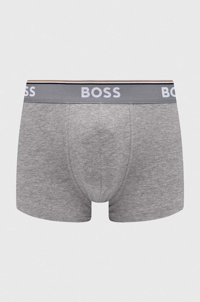 Боксеры BOSS (3 - Pack) Trunk 3P Power серый 50475274