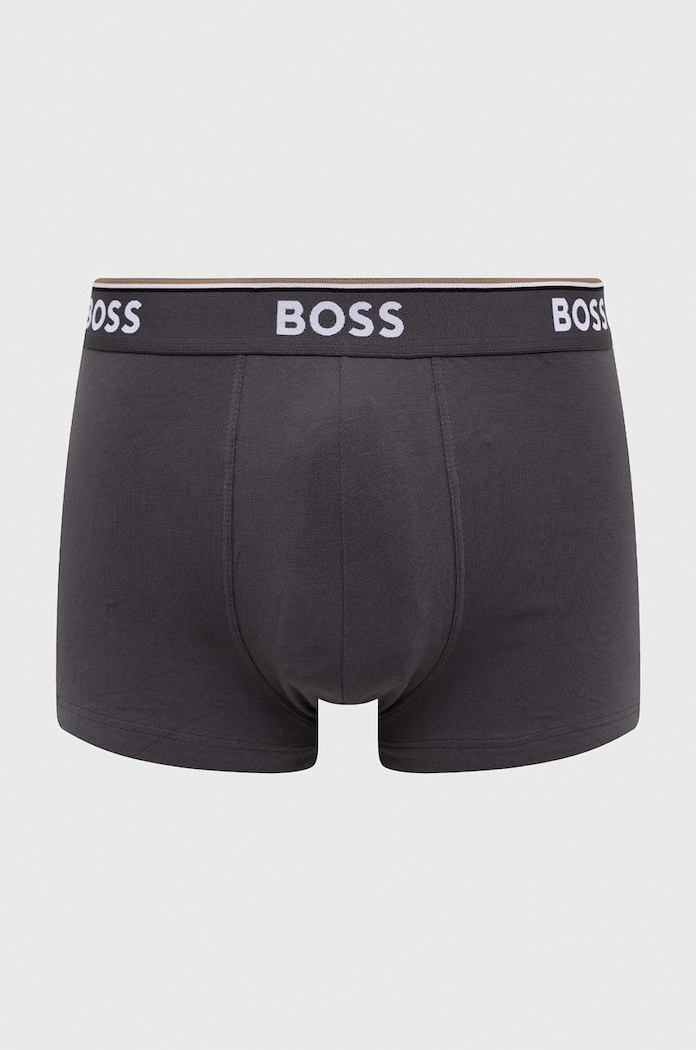 Boxerky BOSS Trunk 3P Power 3-pack 50475274 modrá AA00