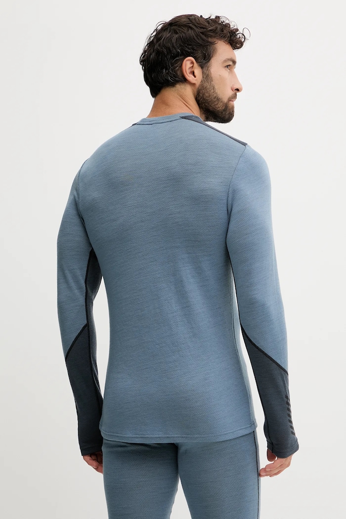 Îmbrăcăminte Helly Hansen Longsleeve funcțional din lână LIFA MERINO 49364 albastru