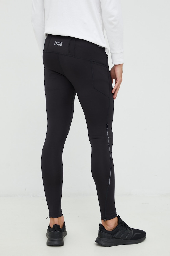 New Balance legginsy do biegania Impact Run MP21273BK czarny AW22