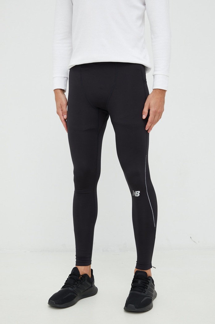 Odzież New Balance legginsy do biegania Impact Run MP21273BK czarny