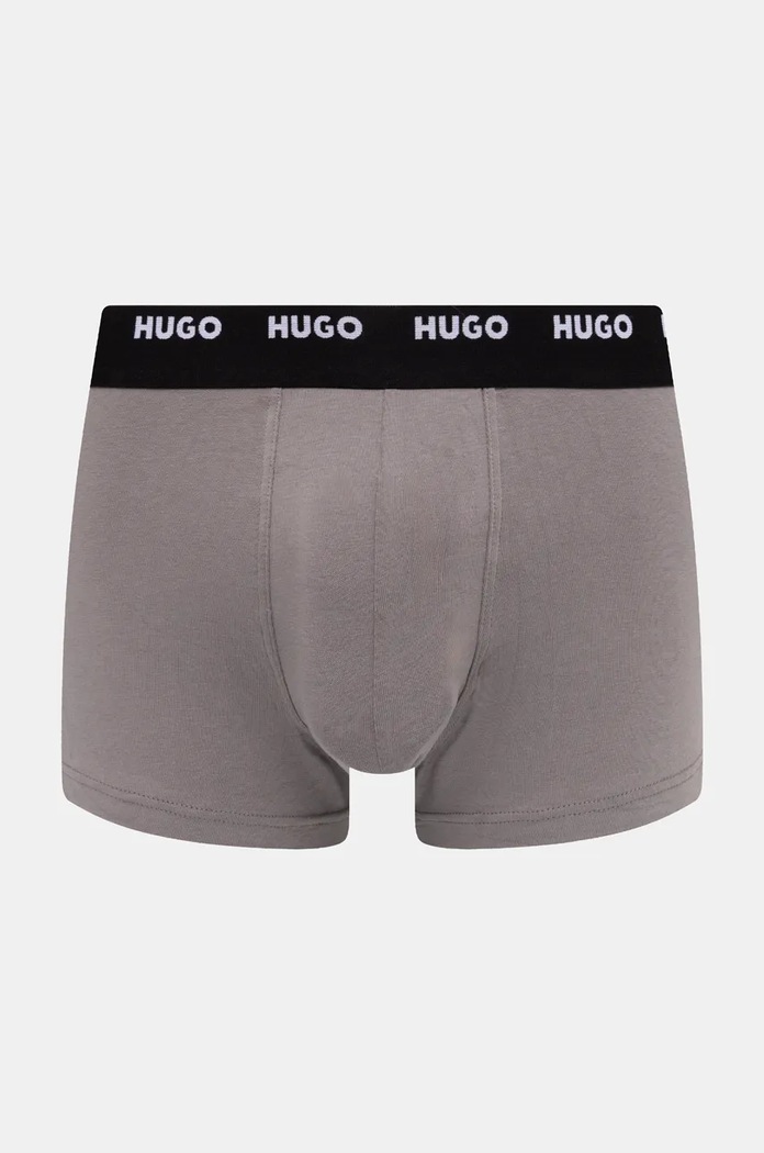 Boxerky HUGO 5-pack šedá 50479944