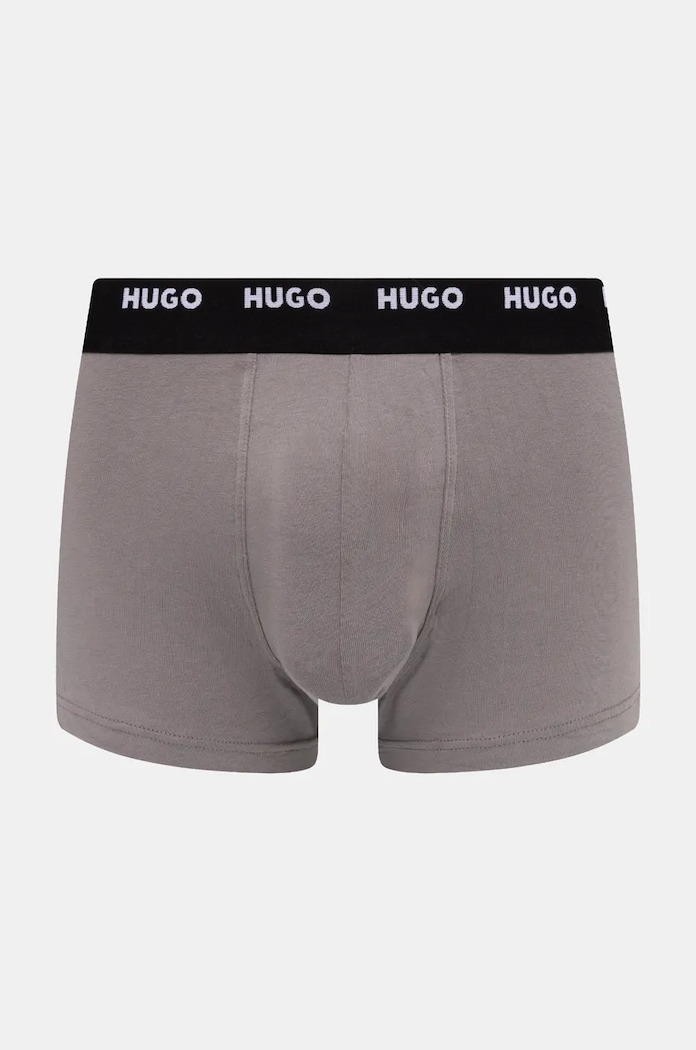 Boxerky HUGO 5-pack šedá 50479944
