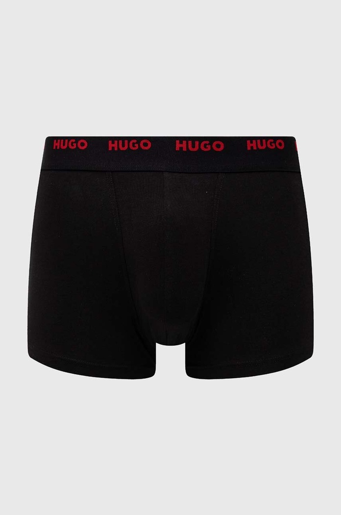 Boxerky HUGO 5-pak 50479944 čierna AW24