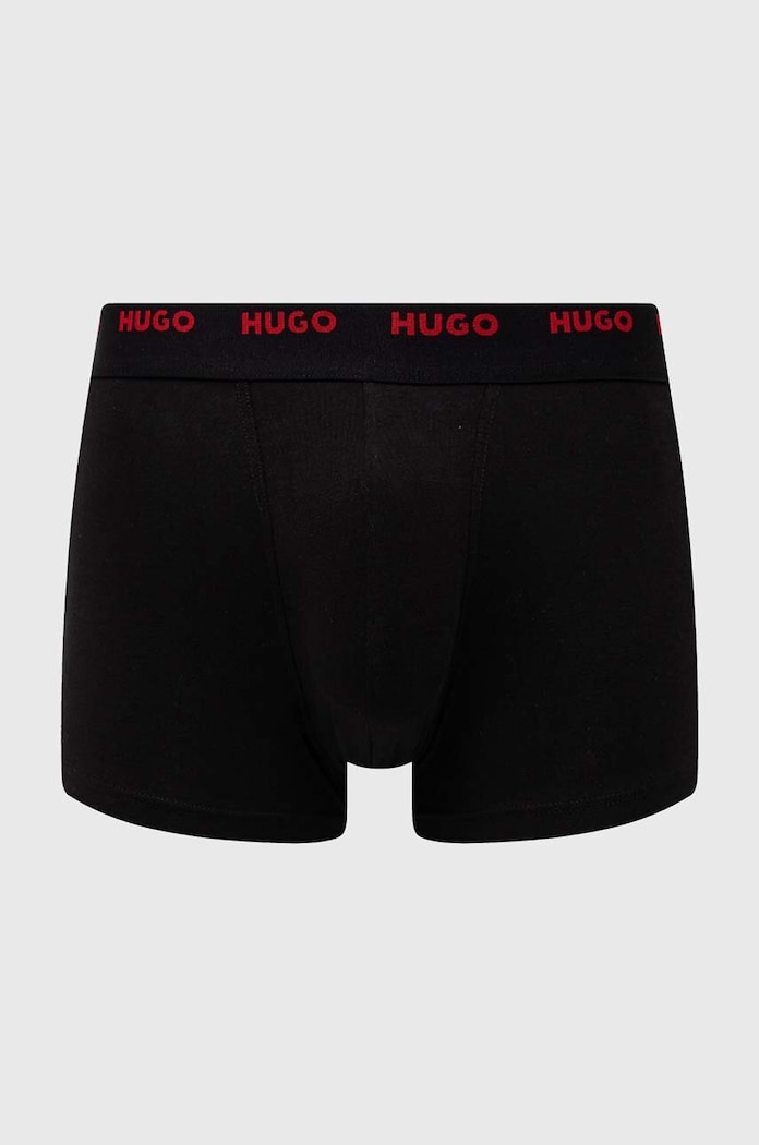 Boxerky HUGO 5-pak 50479944 čierna AW24