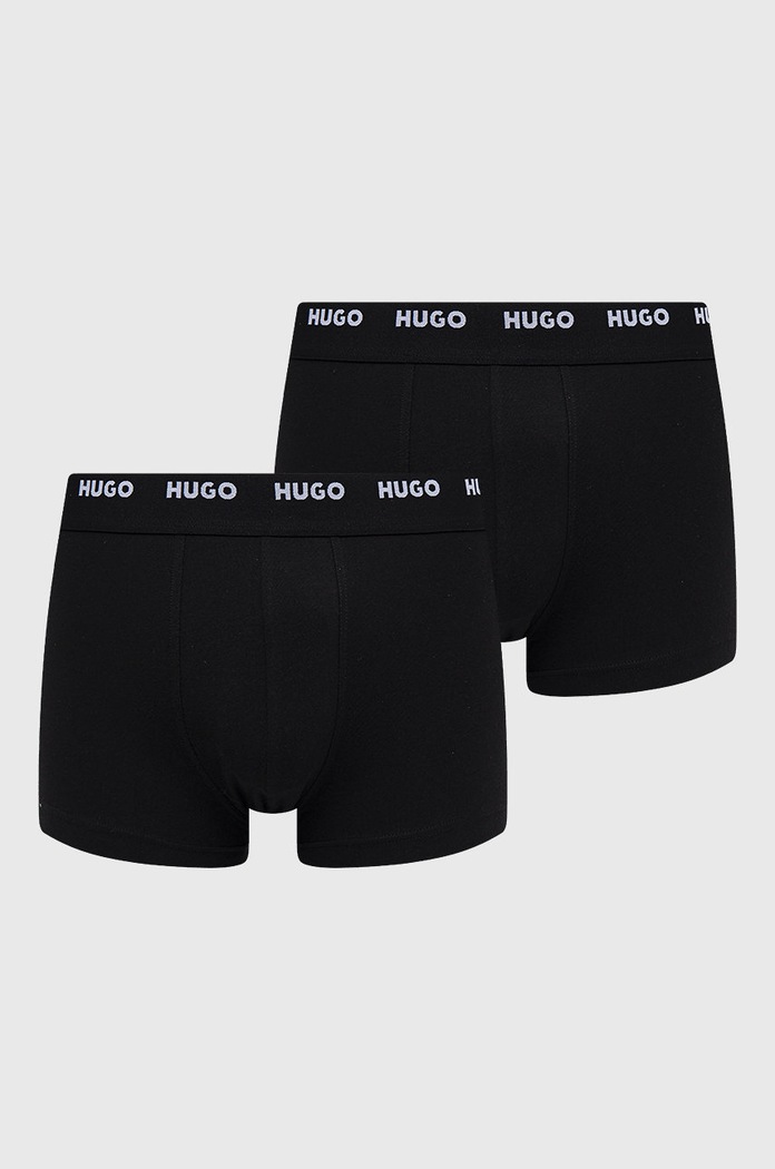Boxerky HUGO 5-pack pletenina černá 50479944