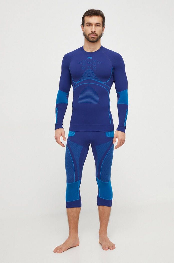 X-Bionic legginsy funkcyjne Energy Accumulator 4.0 EA.WP07W19M granatowy AW23