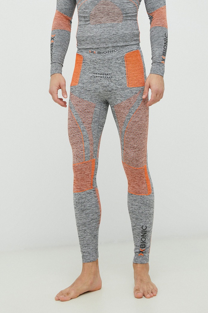X-Bionic funkcionális legging Energy Accumulator 4.0 téli sportok szürke EA.WP41W19M
