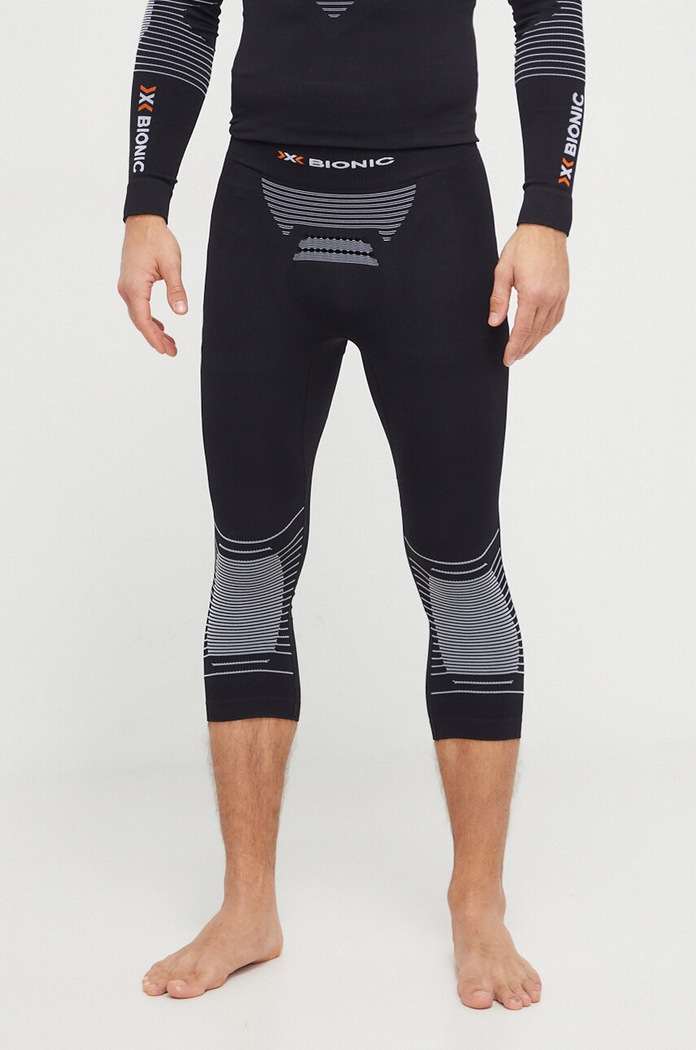 X-Bionic legginsy funkcyjne Energizer 4.0 sporty zimowe czarny NG.YP07W19M