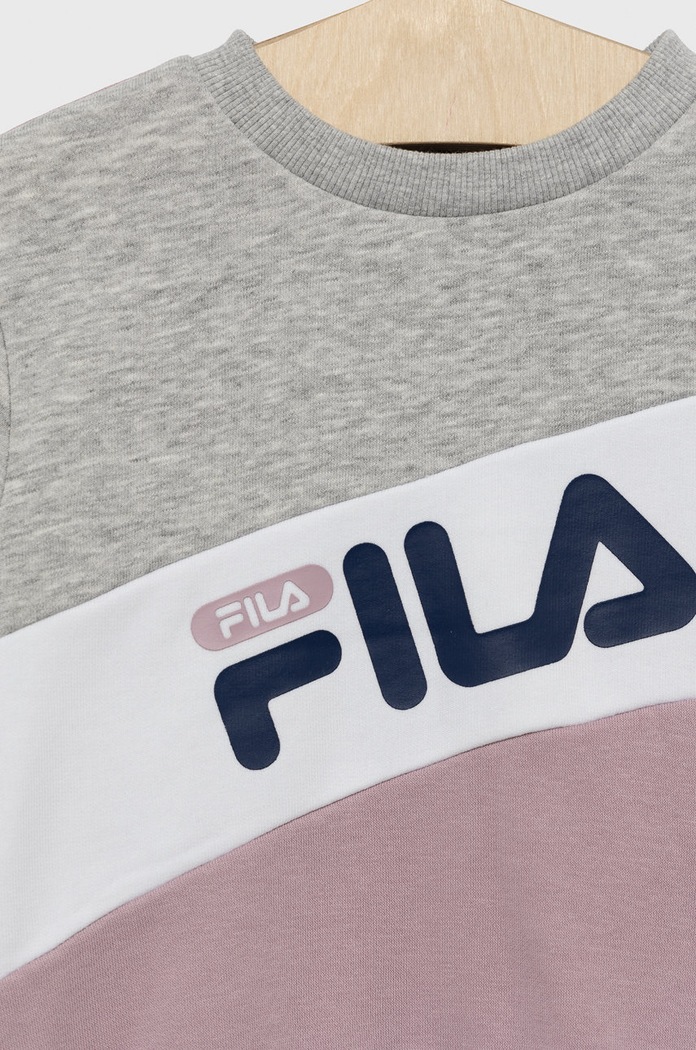 CHLAPEC Dětská mikina Fila FAK0197 růžová
