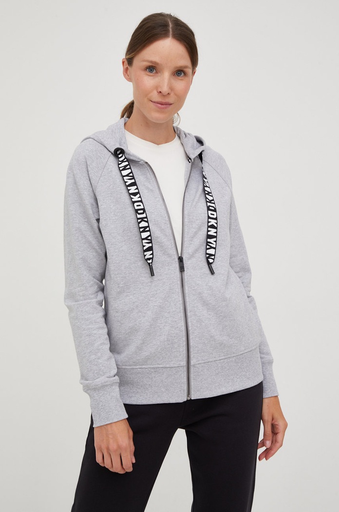 Mikina Dkny šedá DP2J8598