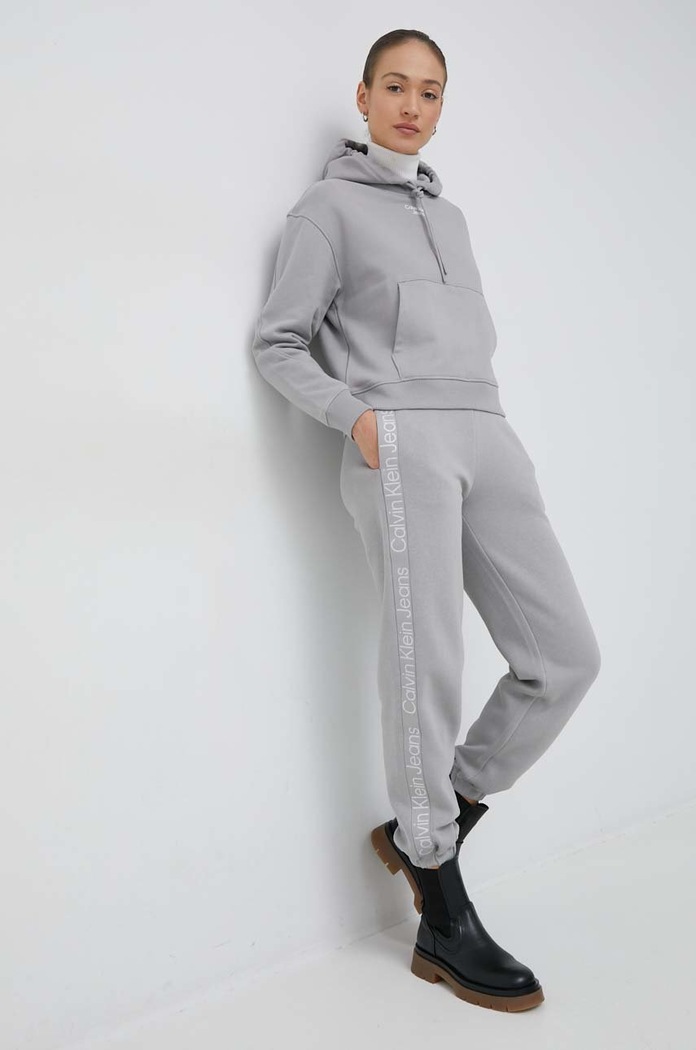 Calvin Klein Jeans bluza J20J218048.9BYY szary AW22