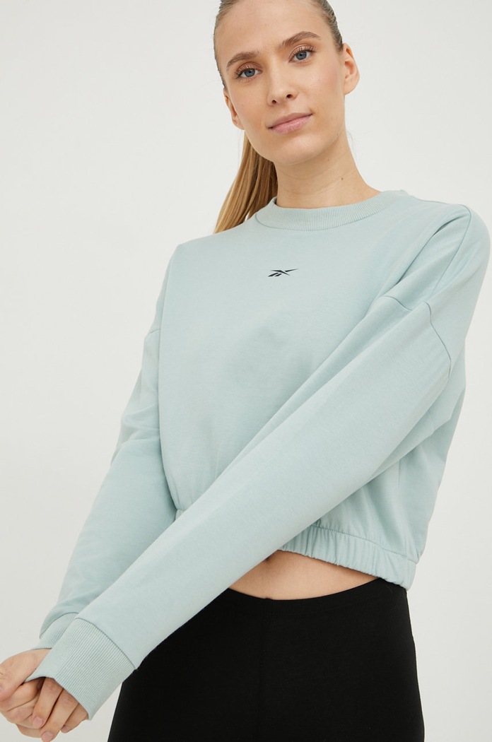 Dukserica Reebok Planet friendly zelena HP1363