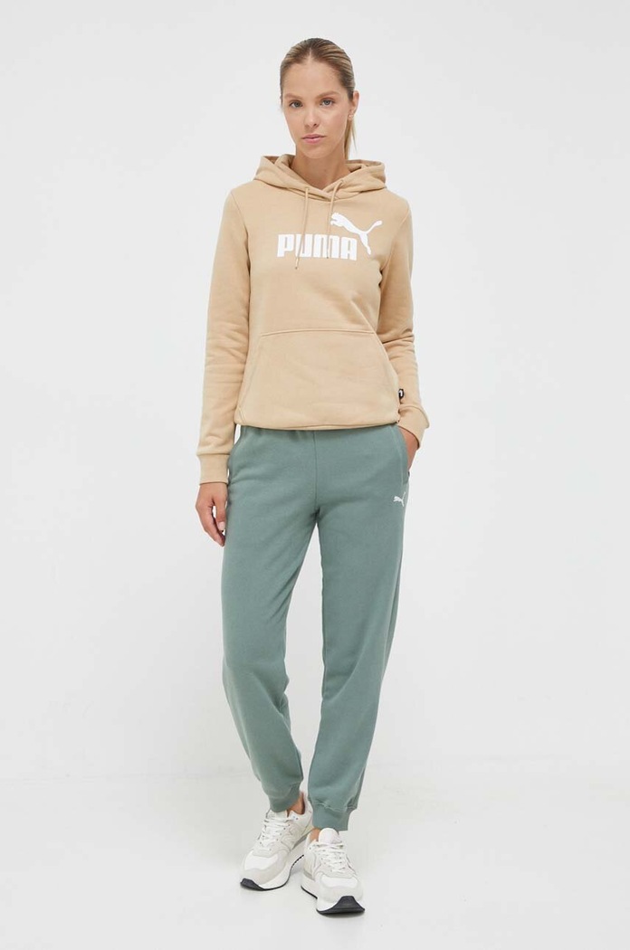 Puma bluza 586789 beżowy AW24