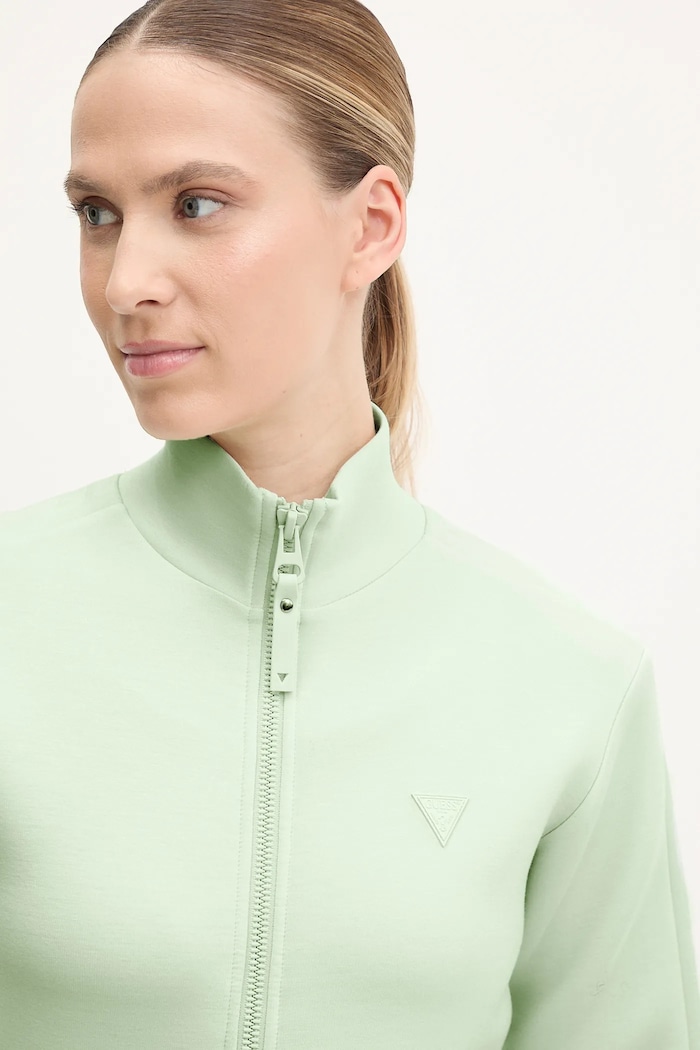 Dukserica Guess NEW ALLIE zelena V2YQ17.K7UW2
