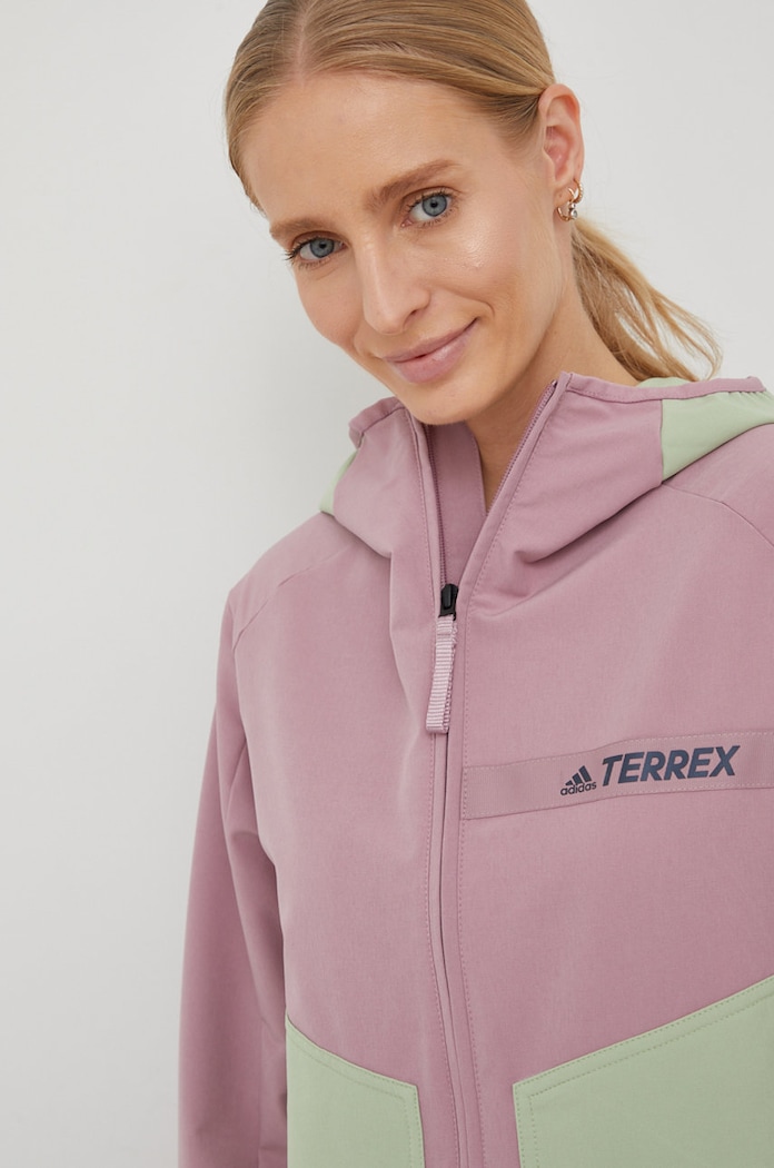 adidas TERREX jachetă outdoor roz H53398