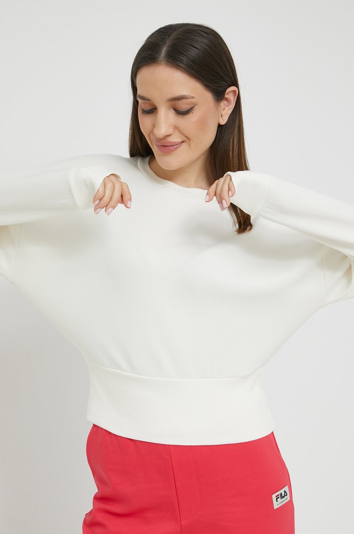 Fila Bluza FAW0219 bej AW22