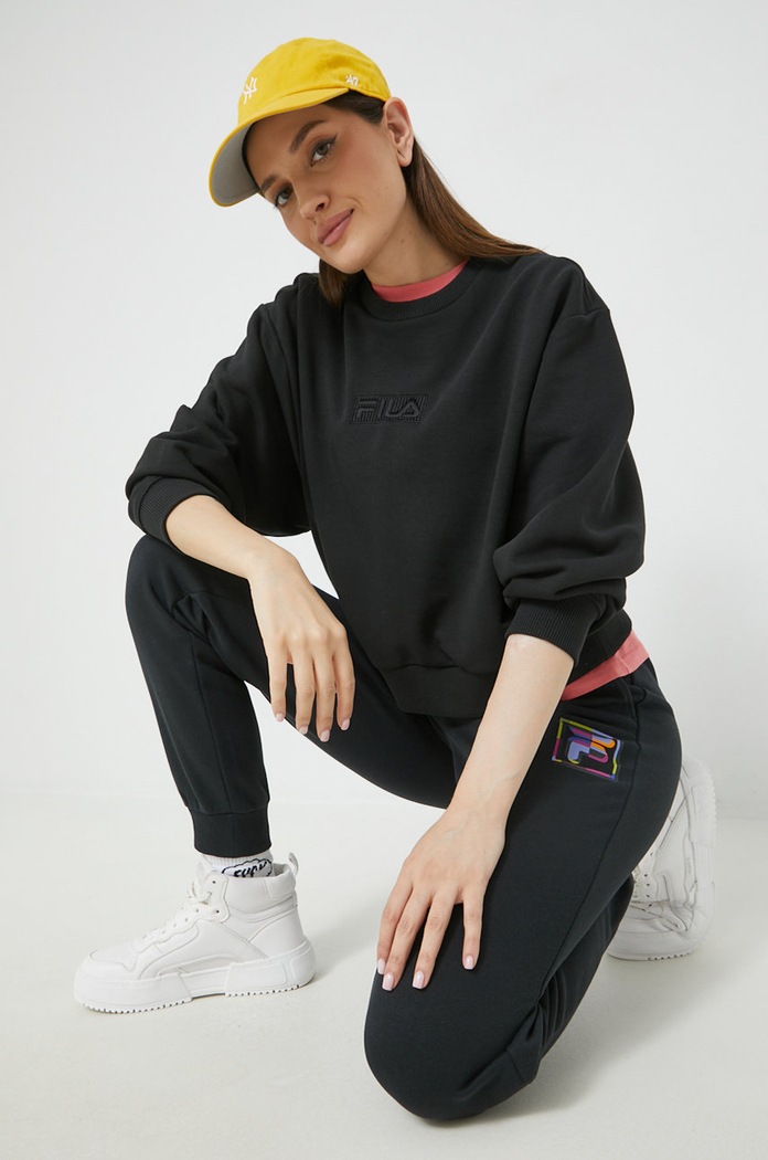 Mikina Fila FAW0255 černá AW22