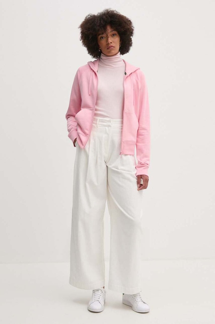 Mikina Lacoste SF9213 růžová SS25