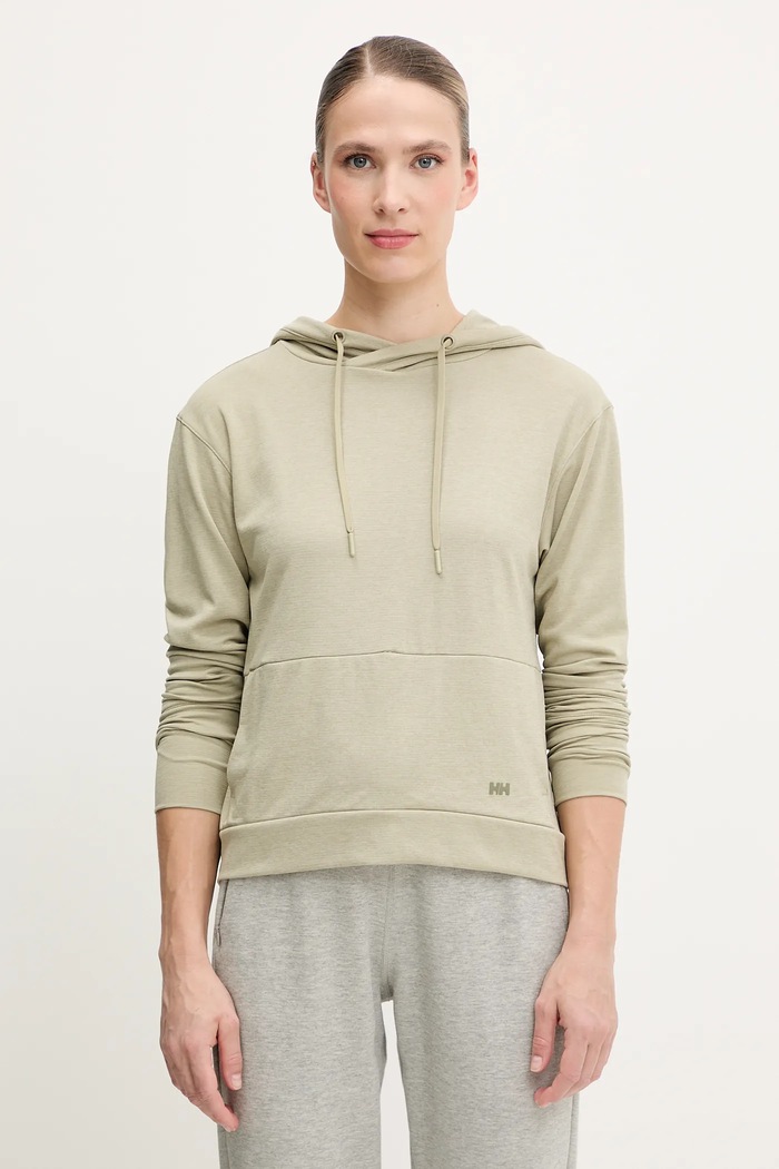 Helly Hansen športová mikina melanž béžová 48530
