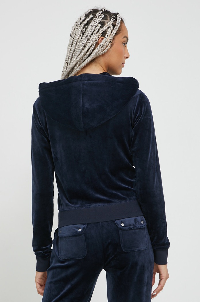 Oblečenie Mikina Juicy Couture JCAP176.131 tmavomodrá