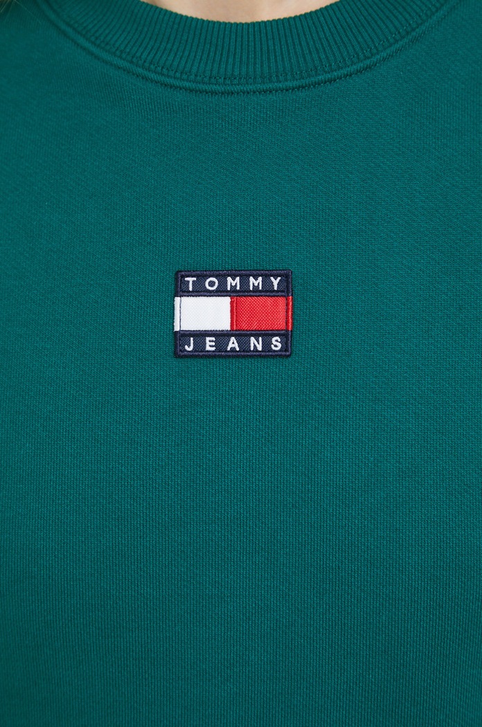 Tommy Jeans bluza bawełniana DW0DW10402.9BYY zielony