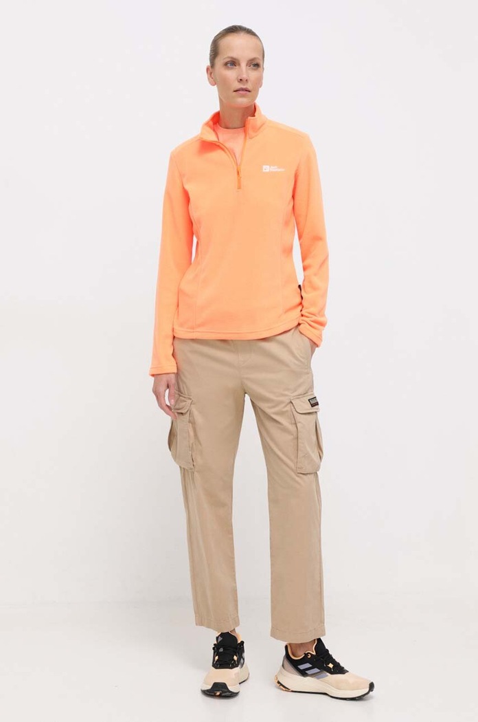 Jack Wolfskin Bluza sportowa Taunus 1709532 pomarańczowy AW25