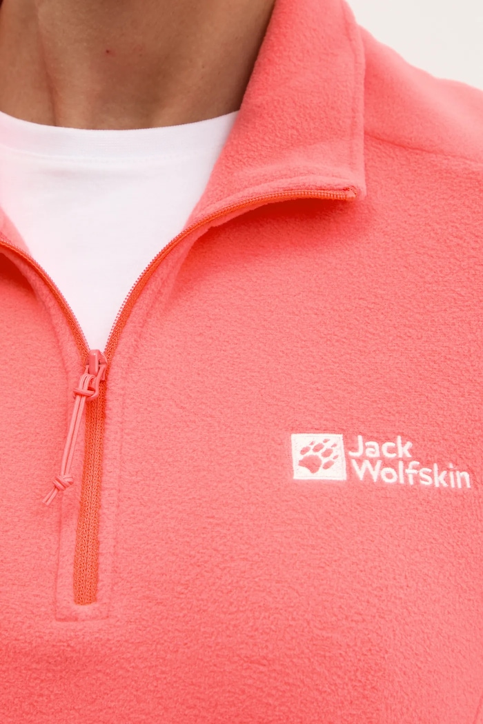 Sportovní mikina Jack Wolfskin Taunus 1709532 oranžová
