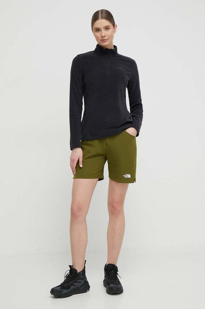 Jack Wolfskin Bluza sportowa Taunus 1709532 czarny AW25