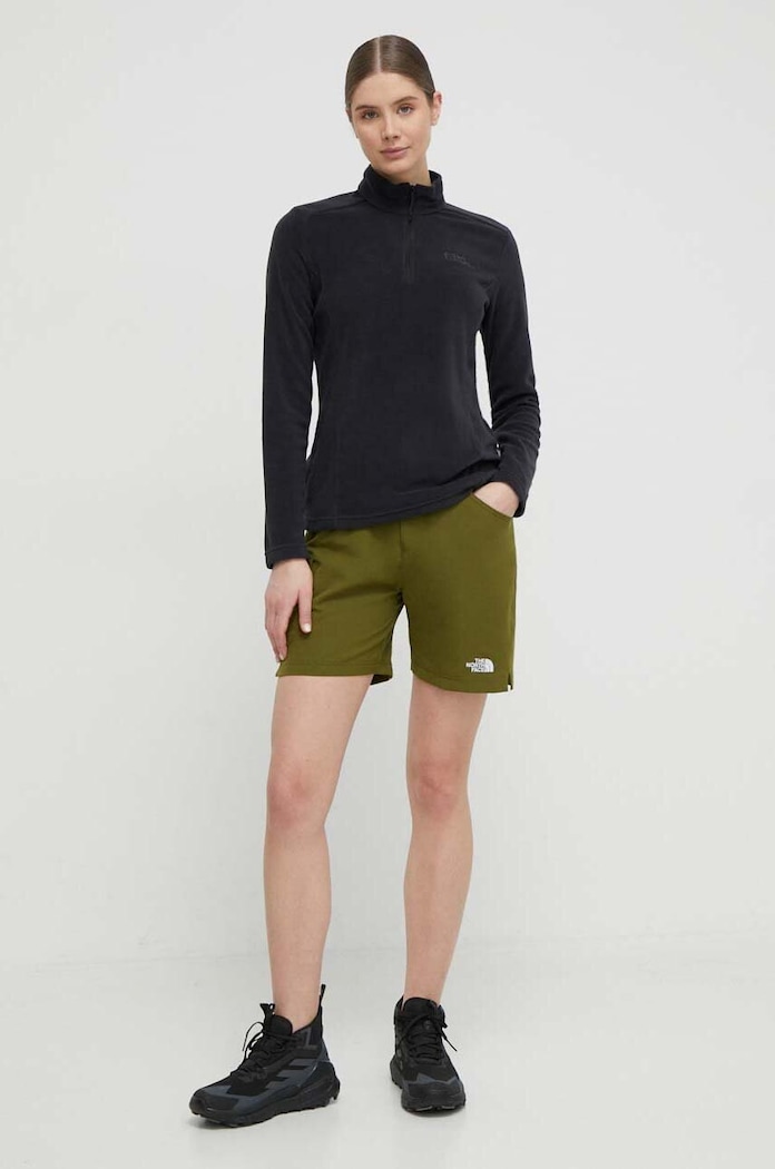 Jack Wolfskin Bluza sportowa Taunus 1709532 czarny AW25