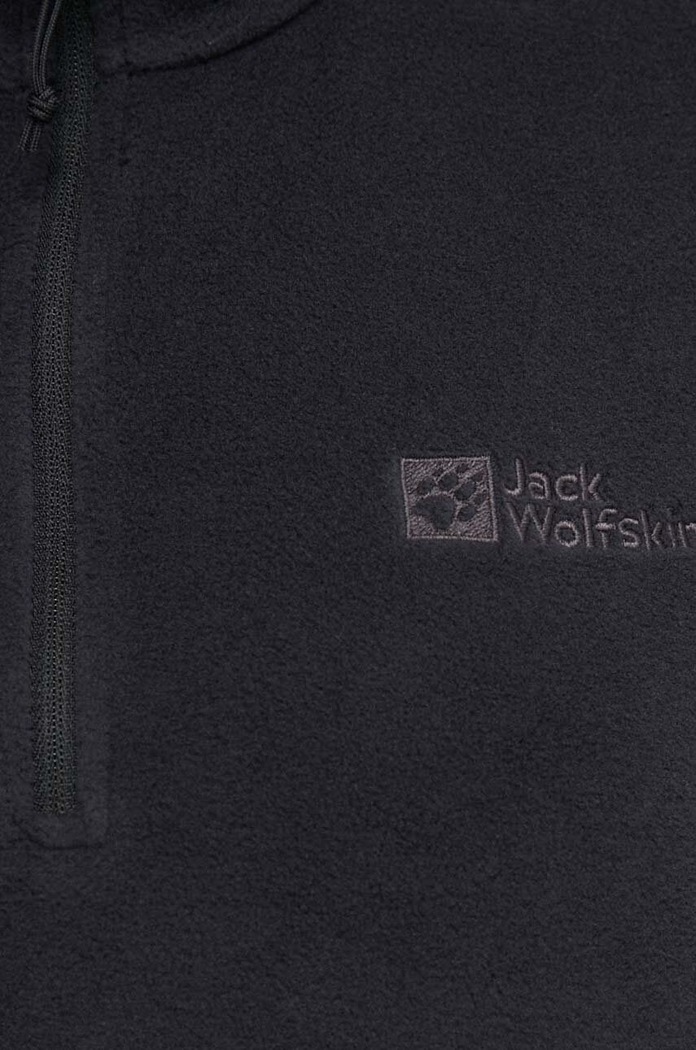 Bluza sportowa Taunus Jack Wolfskin czarny 1709532