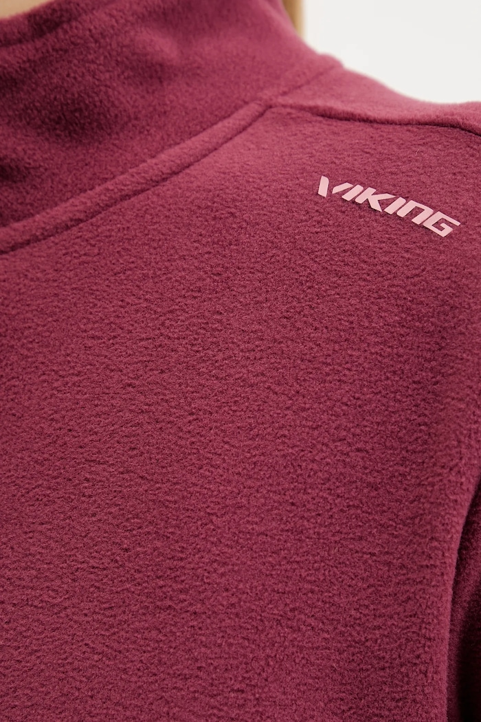 Viking hanorac din polar pentru femei Tesero 740.24.5658 burgundia