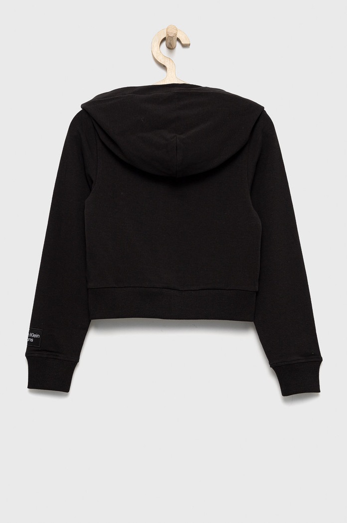 Dětská mikina Calvin Klein Jeans IG0IG01523.9BYY černá AW22