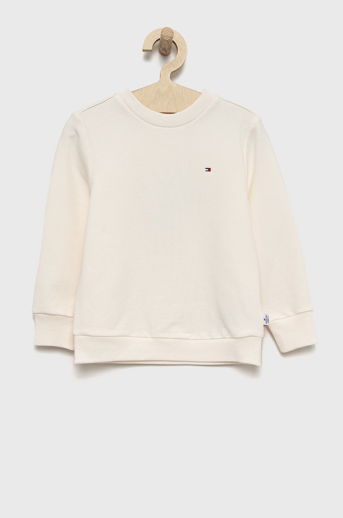Tommy Hilfiger bluza dziecięca z elastanem biały KS0KS00234.9BYY