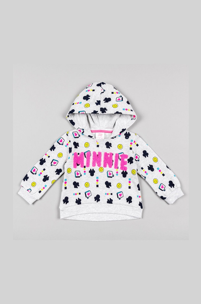 zippy felpa per bambini 228.6919ZT grigio AW22