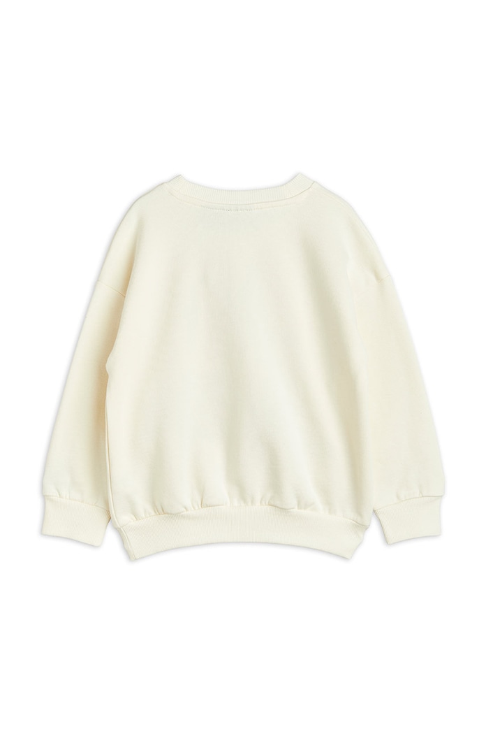 Detská bavlnená mikina Mini Rodini 2272001311 biela AW22