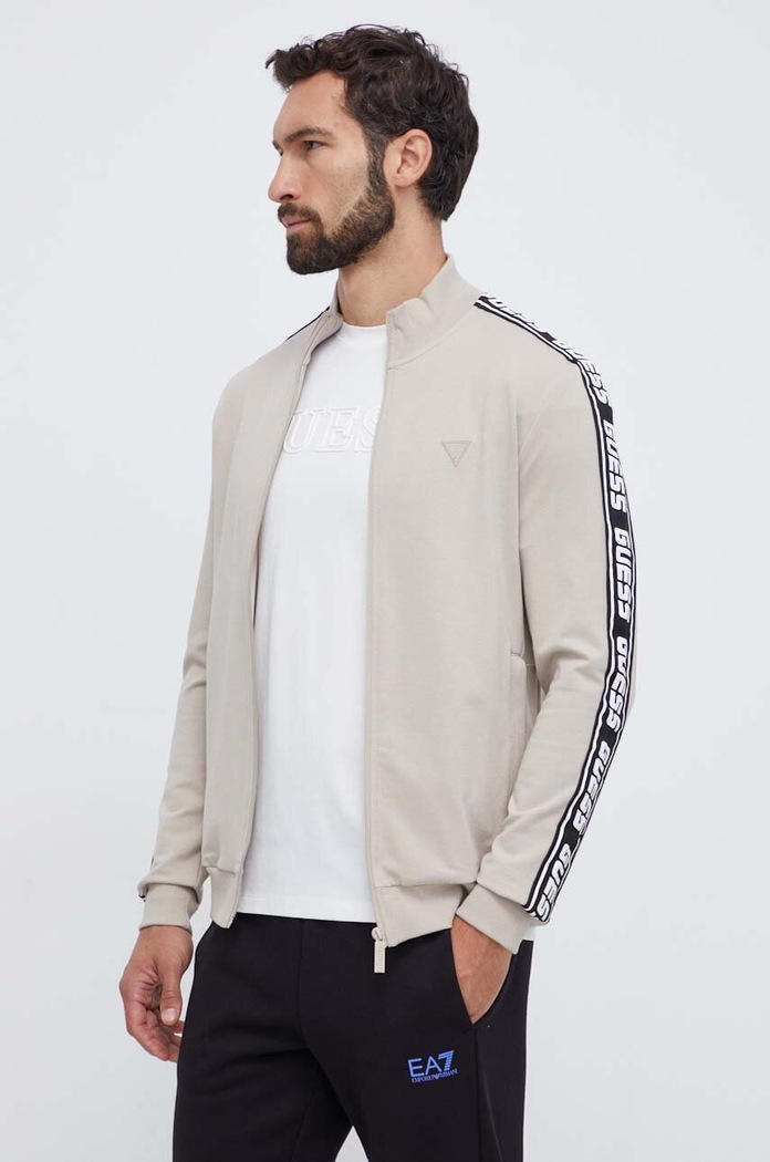 Guess bluza z elastanem beżowy Z2YQ12.K6ZS1